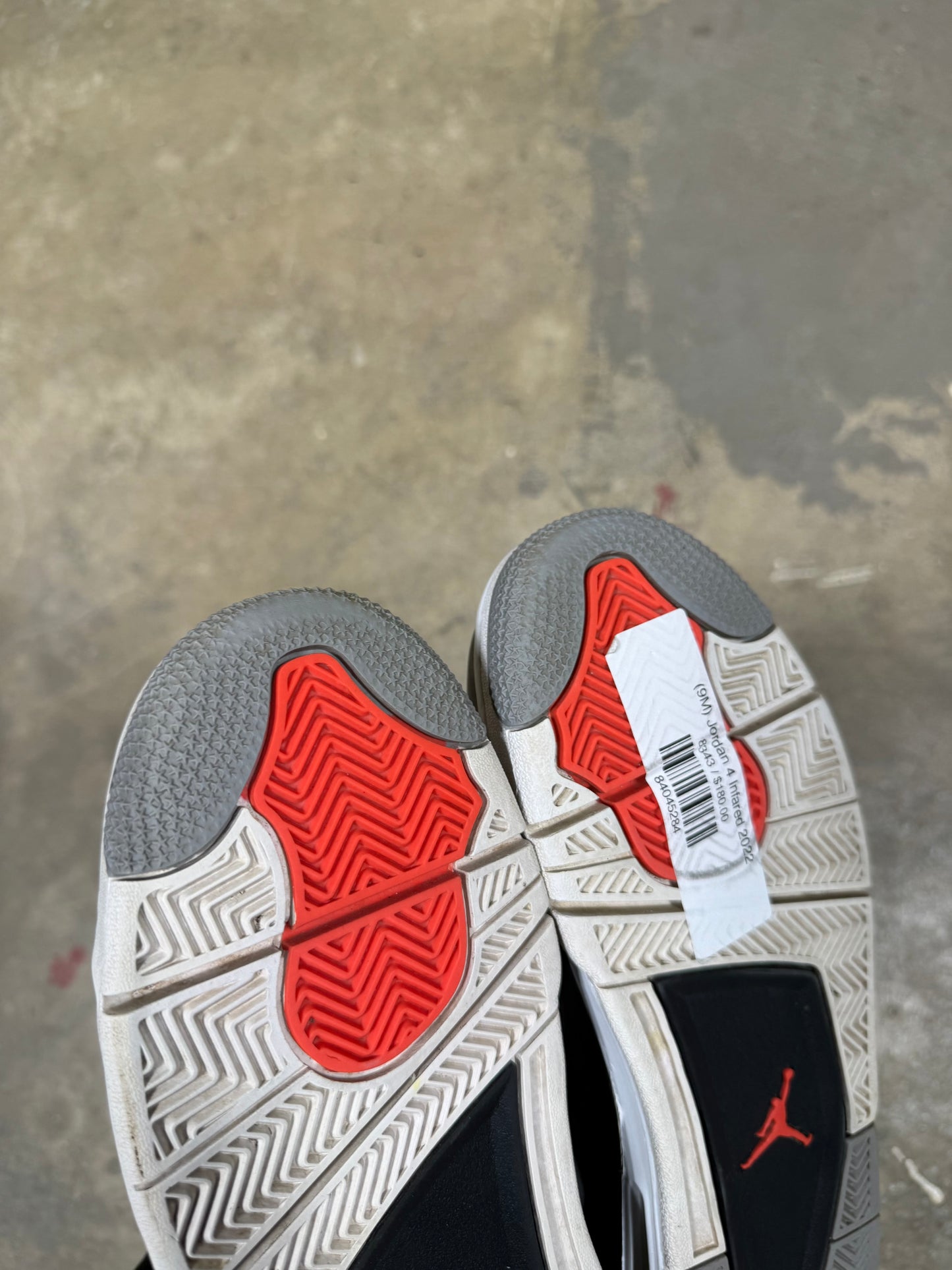 (9M) Jordan 4 Infared 2022
