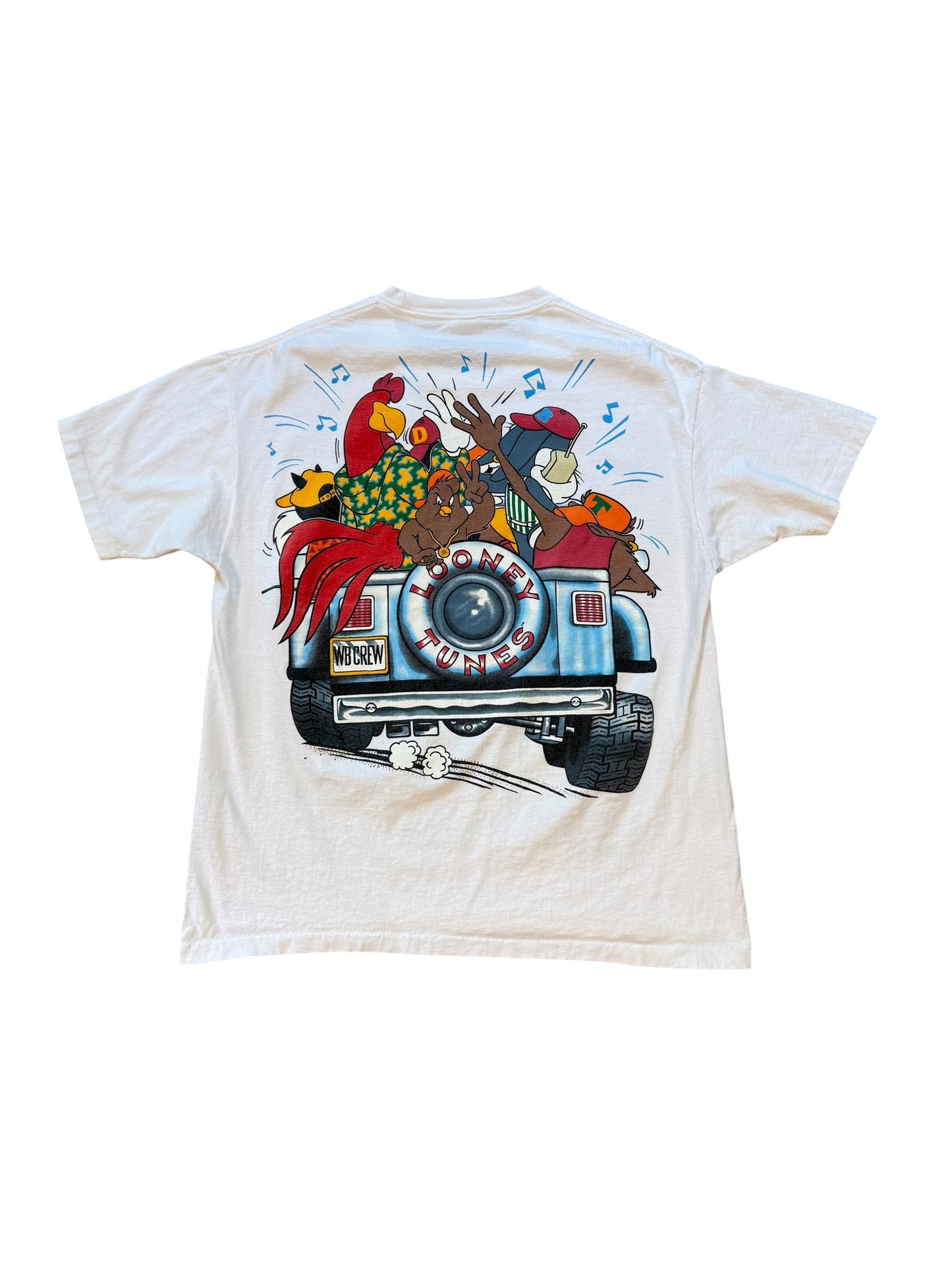 (XL) Vintage 1990s Looney Tunes Jeep Tshirt