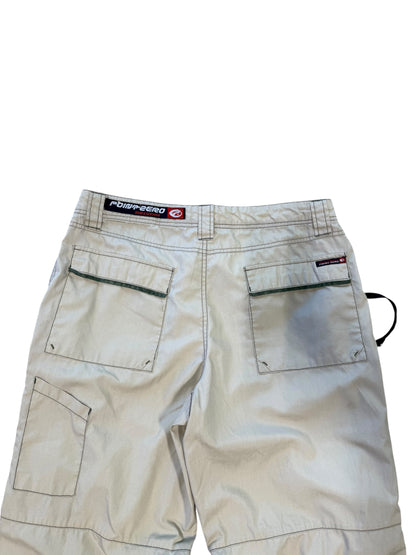 (34) Y2k Point Zero Baggy Nylon Pants