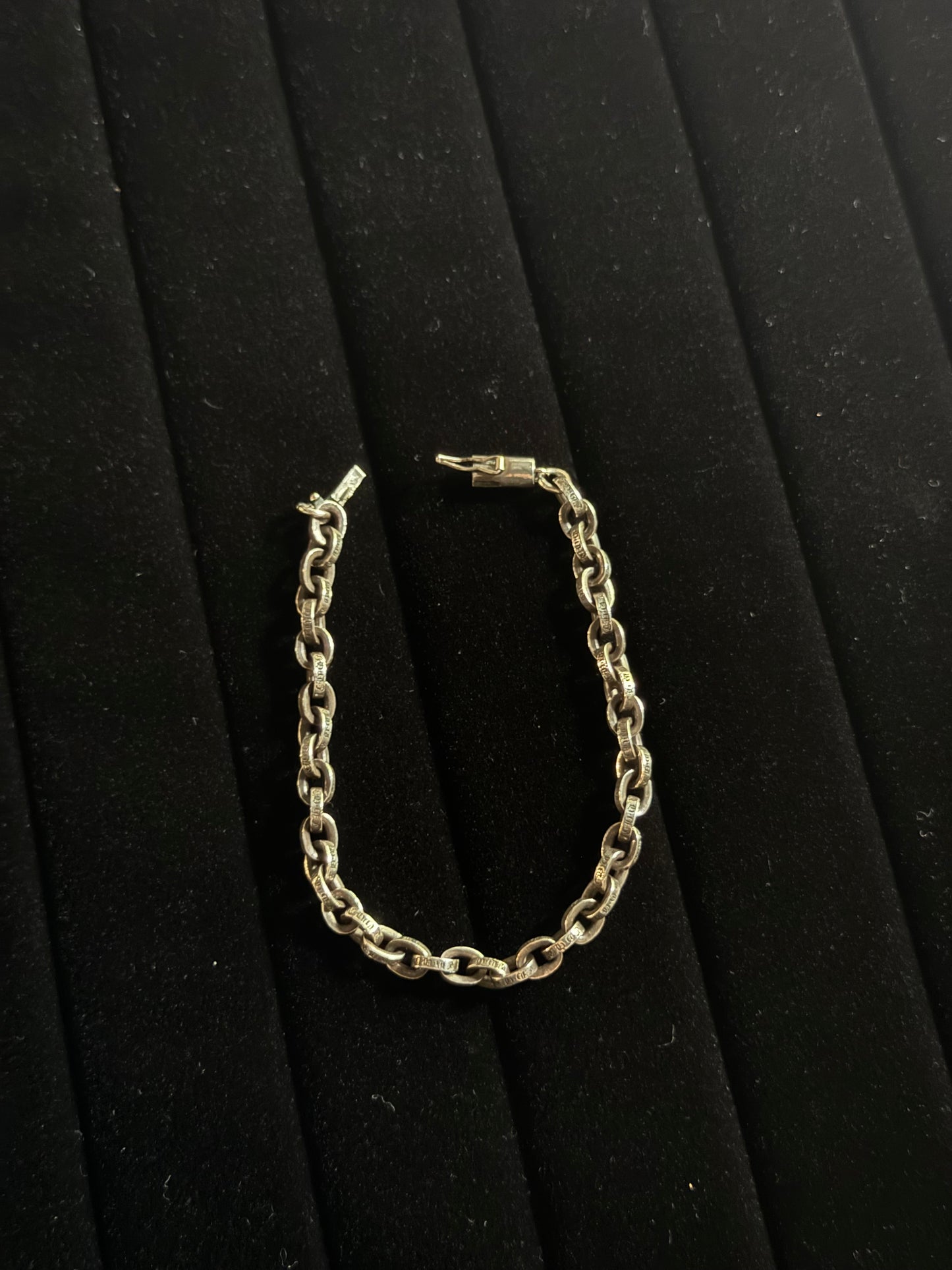 Chrome Hearts Paper Chain Bracelet 7in