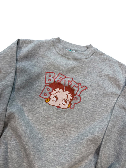 (M) Vintage 1990s Betty Boop Embroidered Crewneck Sweater