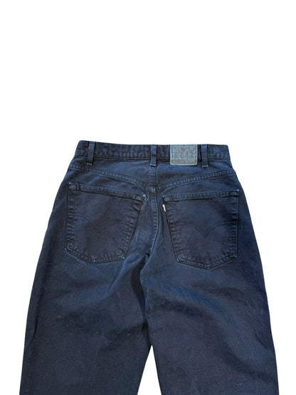 (32) Vintage Levi’s Silvertab Baggy Black Jeans