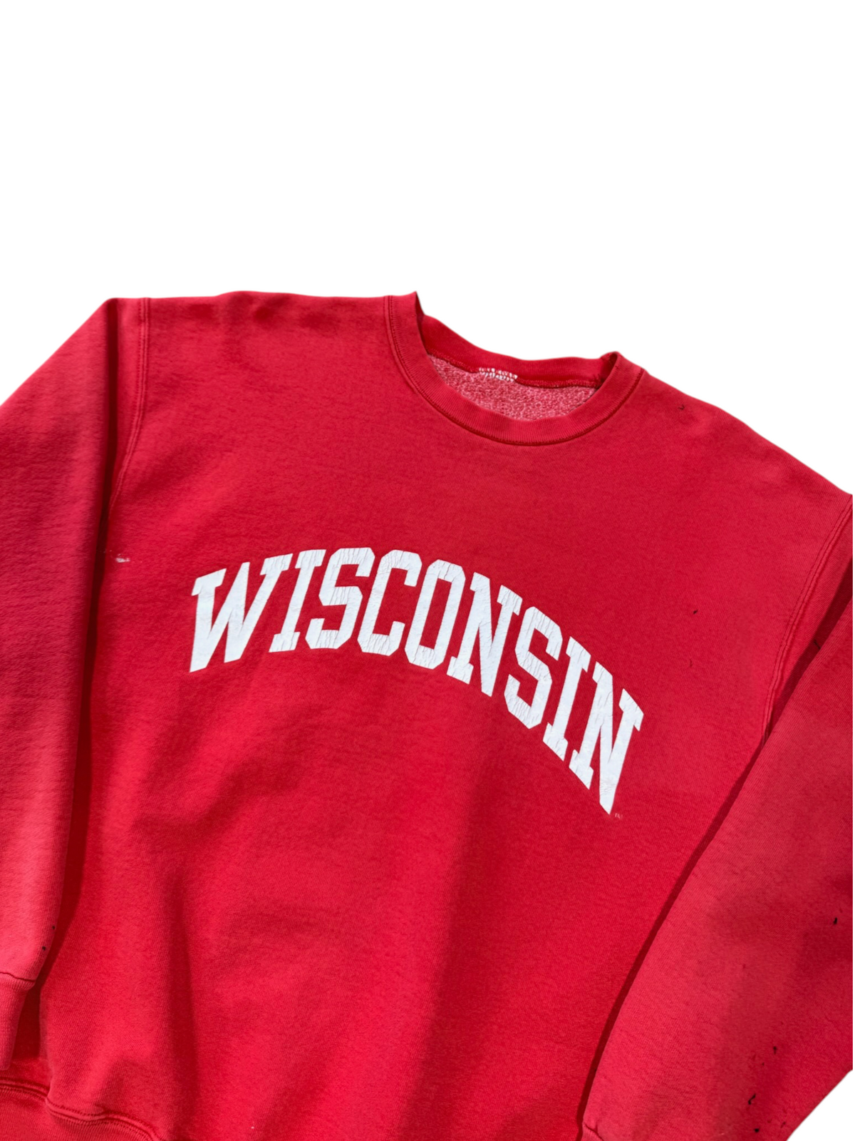 (XL) Vintage Wisconsin Red Crewneck