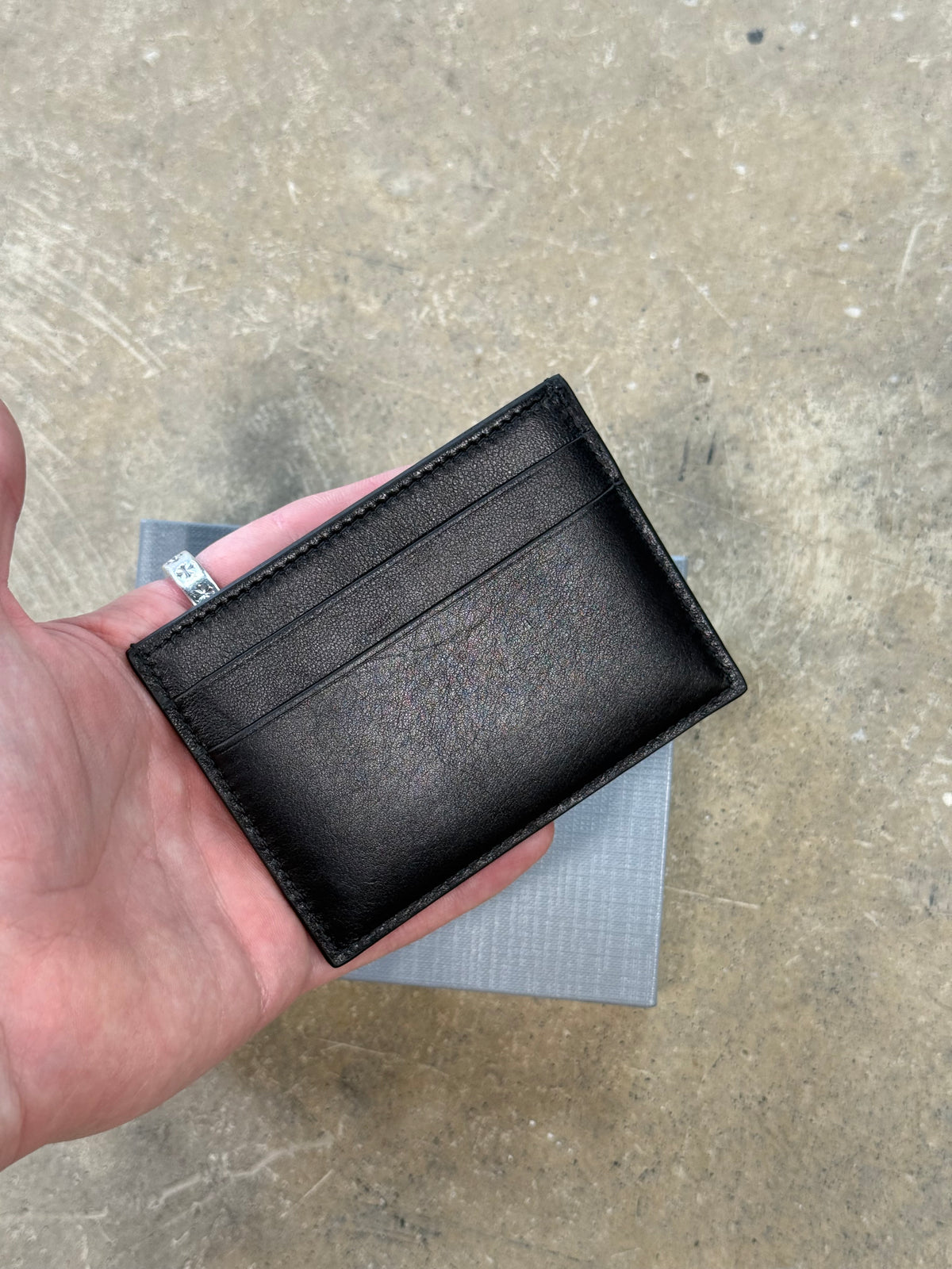 (OSFA) Balenciaga X Under Armour Lambskin Leather Cardholder