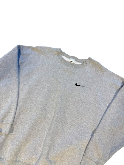 (XXL) Vintage 1990s Nike Swoosh Crewneck Sweater