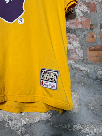 Bape X La Lakers Tee Sz M