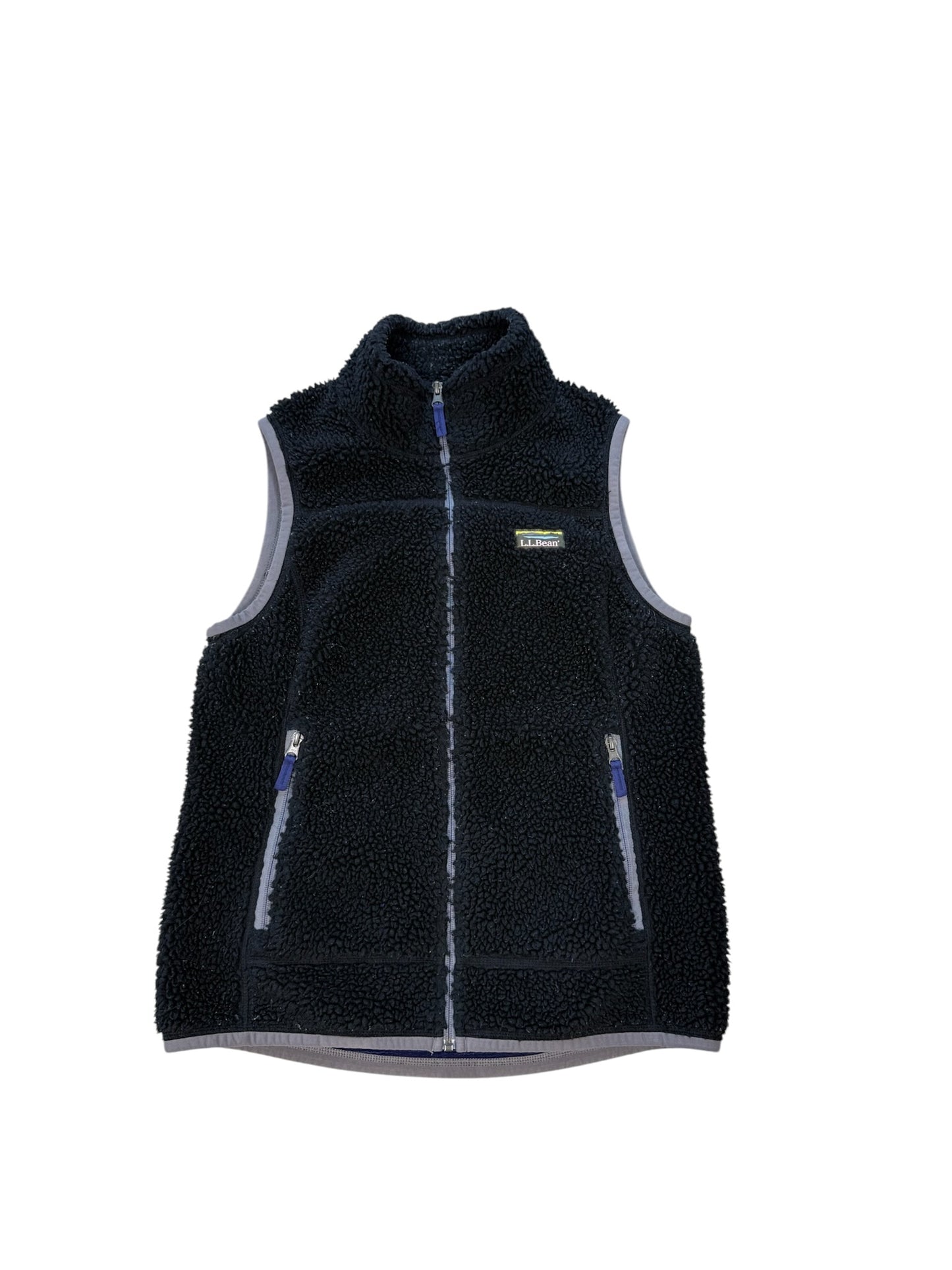 (S) LL Bean Deep Pile Vest