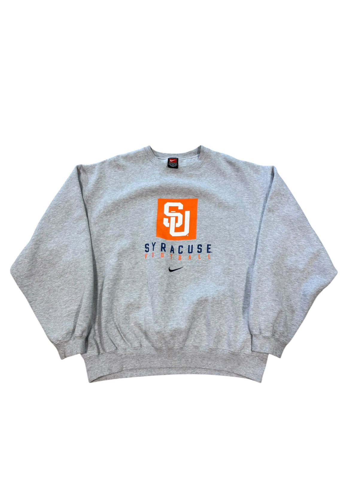 (XL) Vintage Syracuse Football Nike Crewneck Sweater