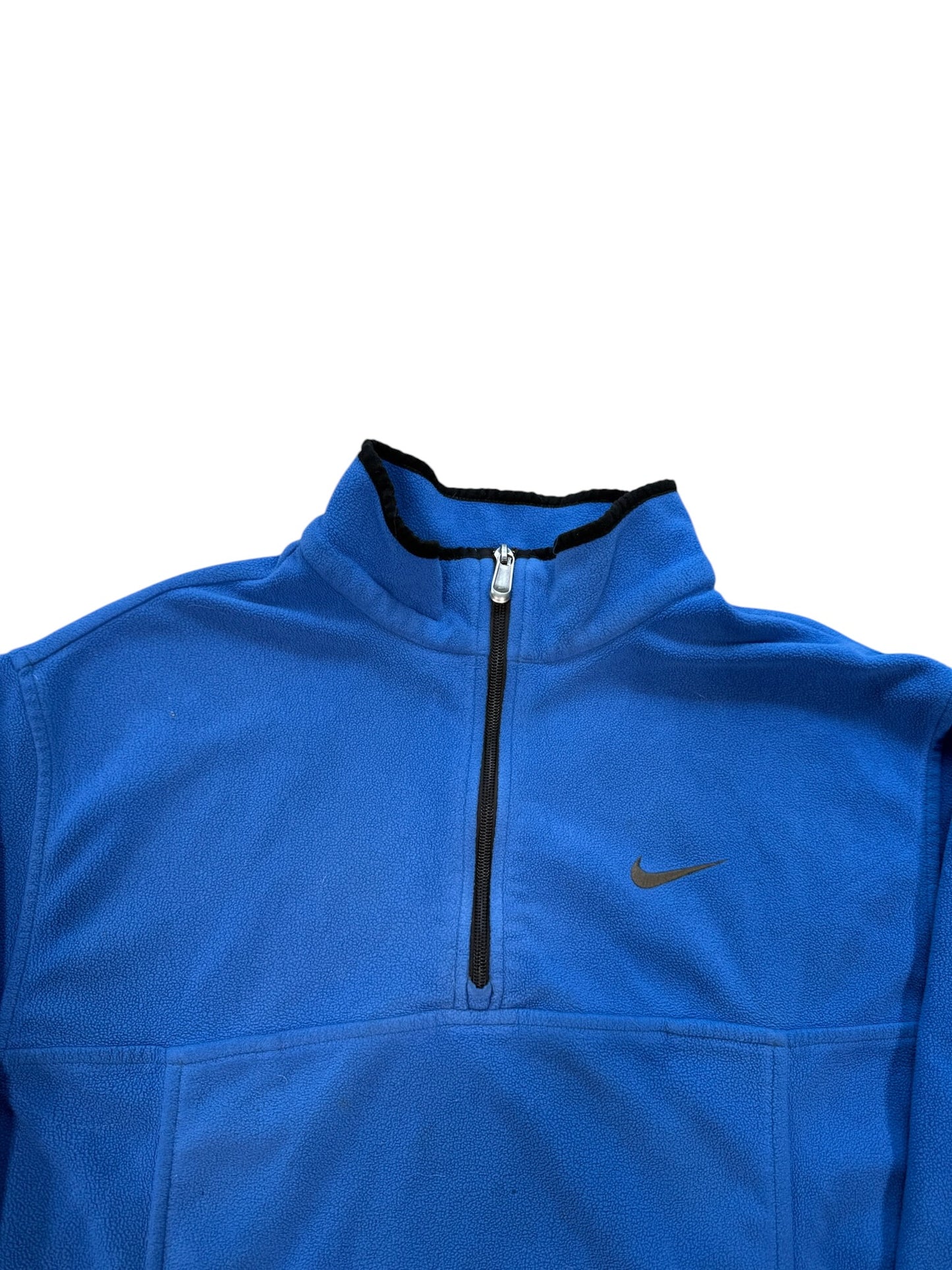 (L) Y2K Nike Blue Polar tech Quarterzip
