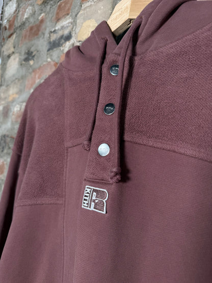 (S) Kith x Russell Reverse Patchwork Williams Hoodie