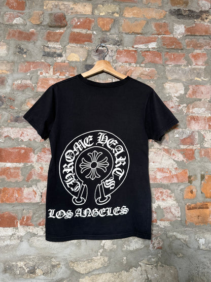 Chrome Hearts LA Black Tee Sz S