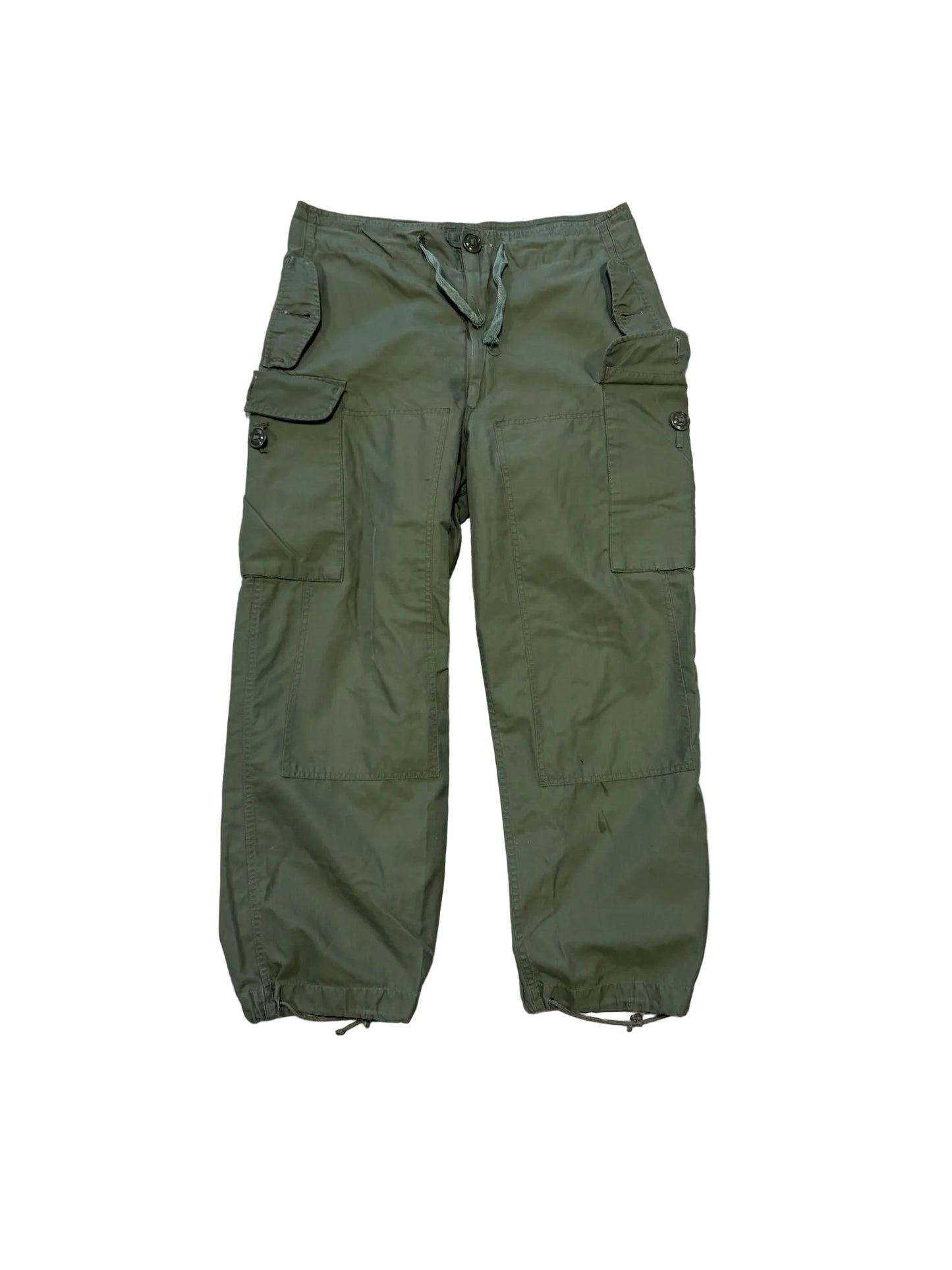 (XL) 1980s Adjustable Military Parachuting Pants