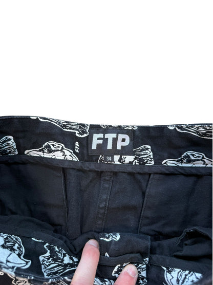 (34W) FTP Jesus And Satan Jeans