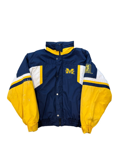 (L) 90’s Michigan Wolverines Zip Up Jacket
