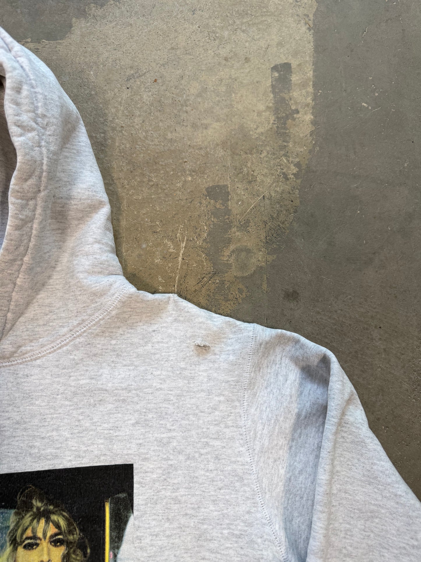 (L) Supreme Nan Goldin Misty & Jimmy Paulette Hoodie Grey
