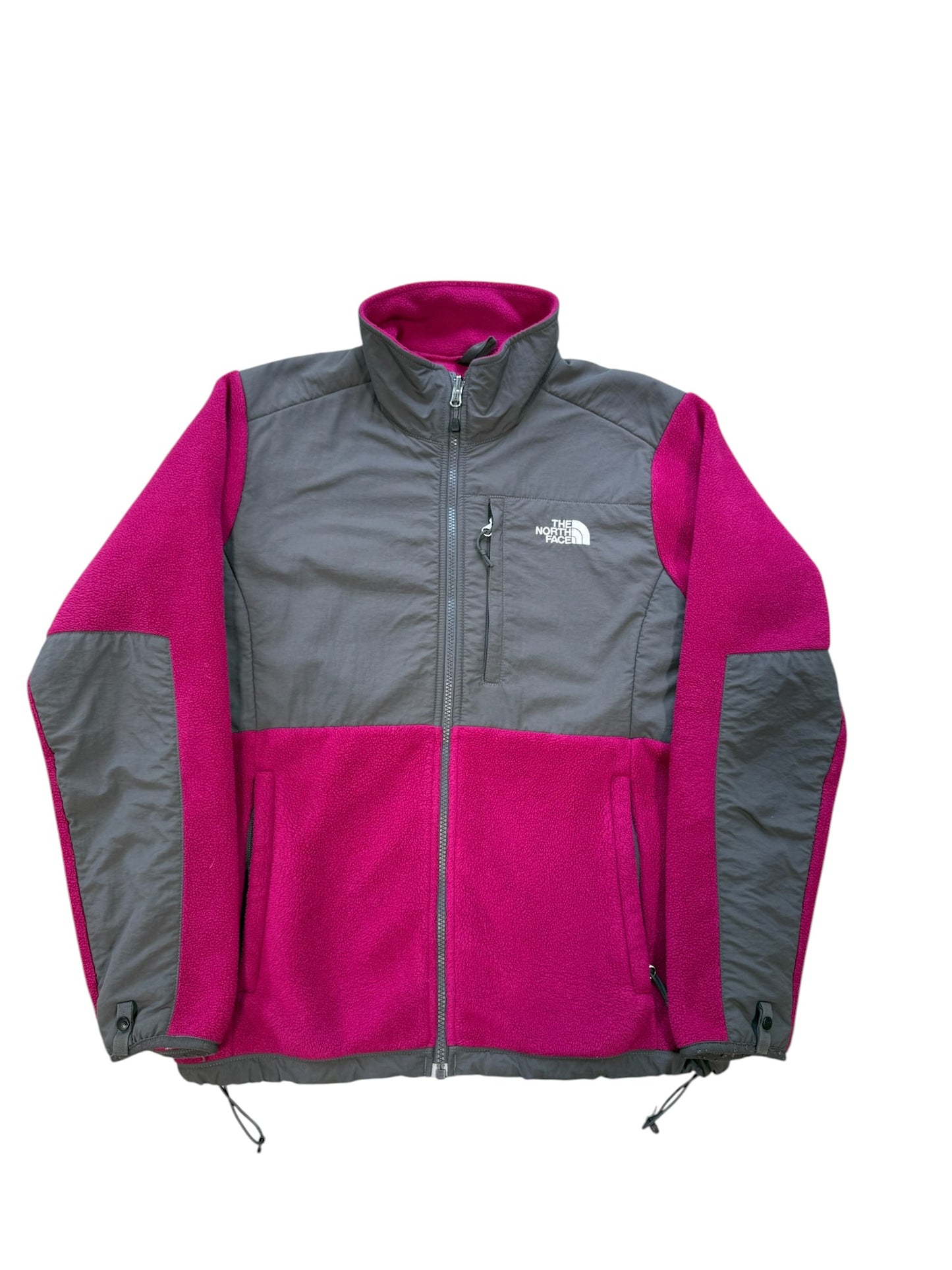 (L) Wmns North Face Magenta Denali Zip Up