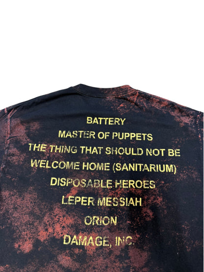 (XL) Vintage Metallica Master Of Puppets All Over Print Shirt
