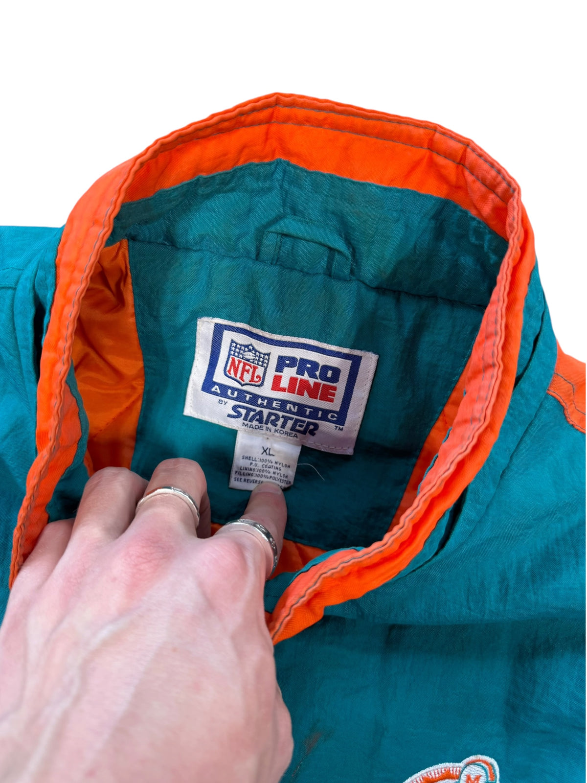 (XL) 90’s Miami Dolphins Starter Jacket