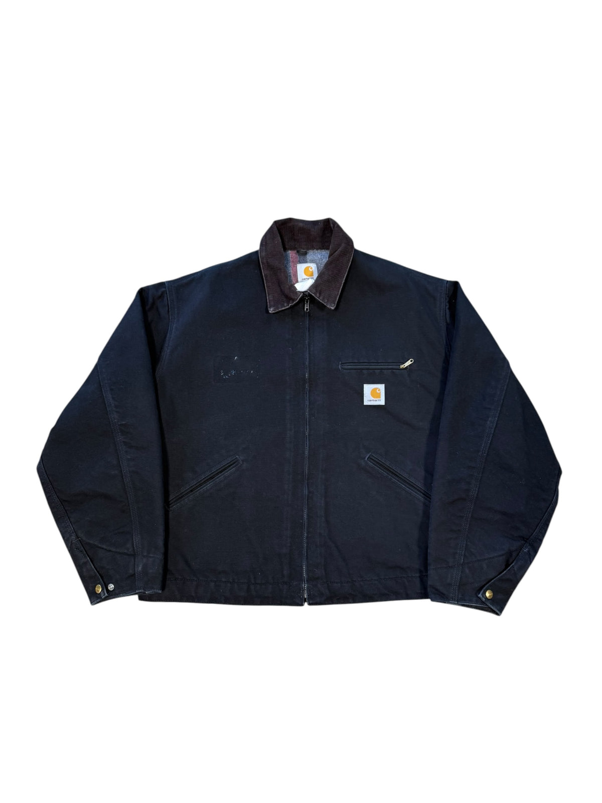 (XL) Vintage Carhartt Detroit Black Jacket