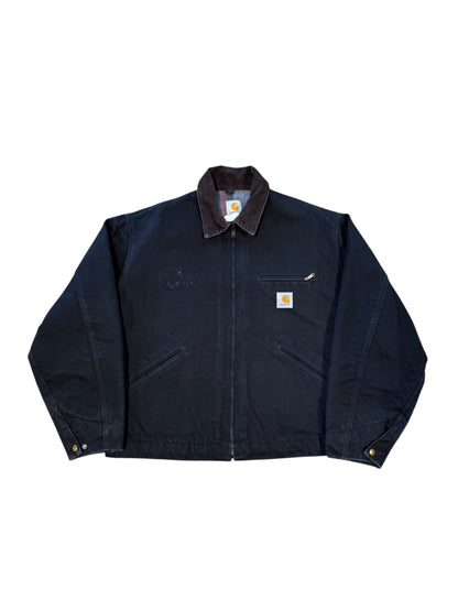 (XL) Vintage Carhartt Detroit Black Jacket
