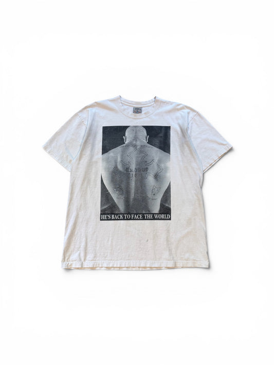 (XXL) Y2K Tupac Face The World Tee