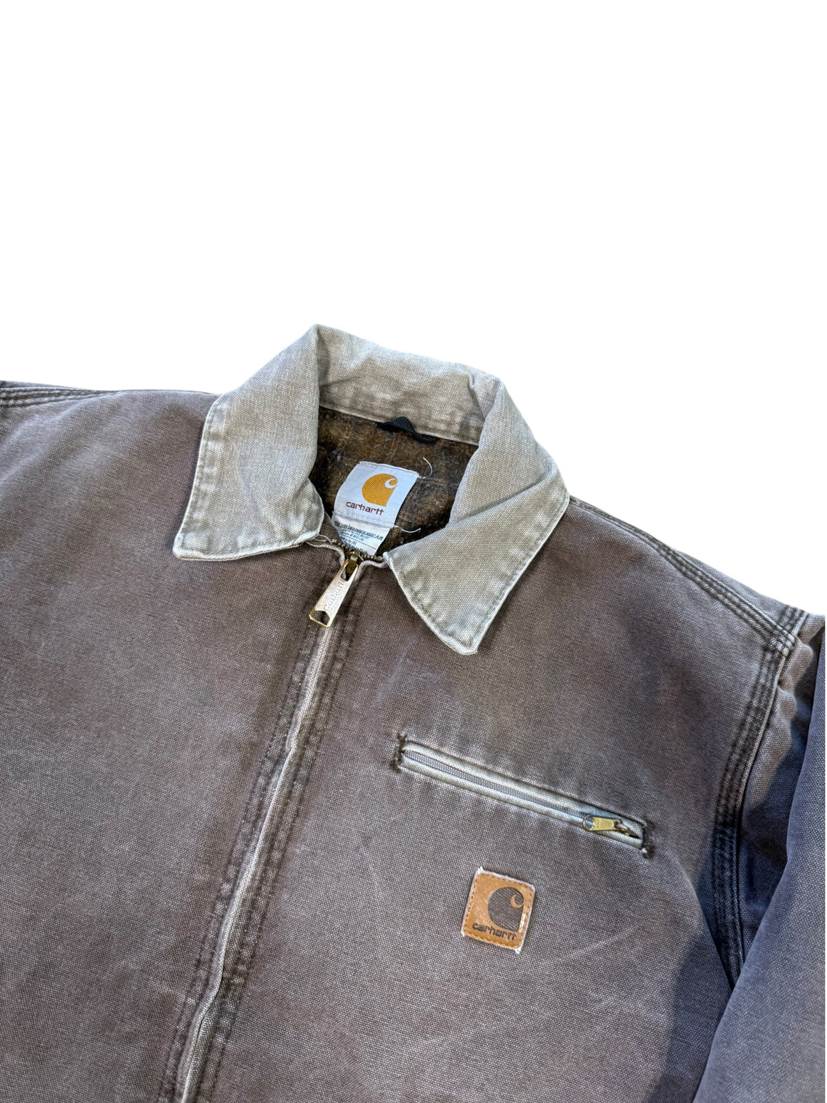 (S) Vintage Carhartt J97 Faded Detroit Jacket