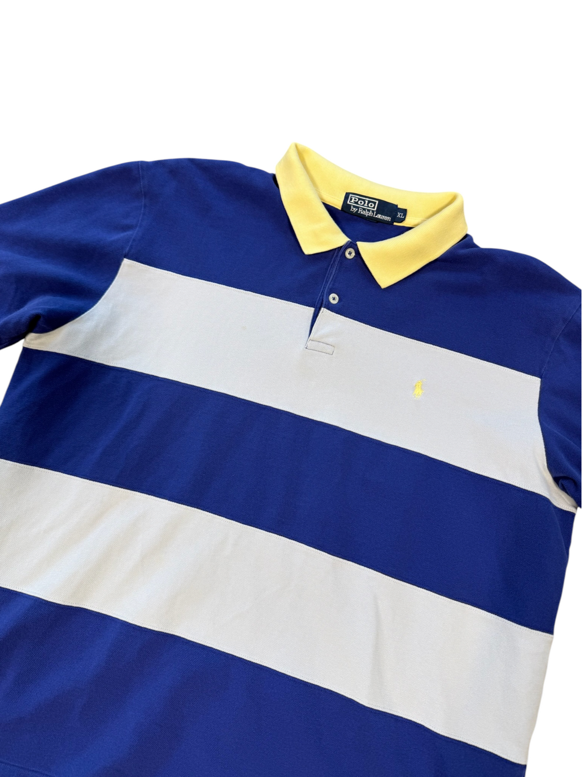 (XL) Vintage Polo Ralph Lauren White Stripes