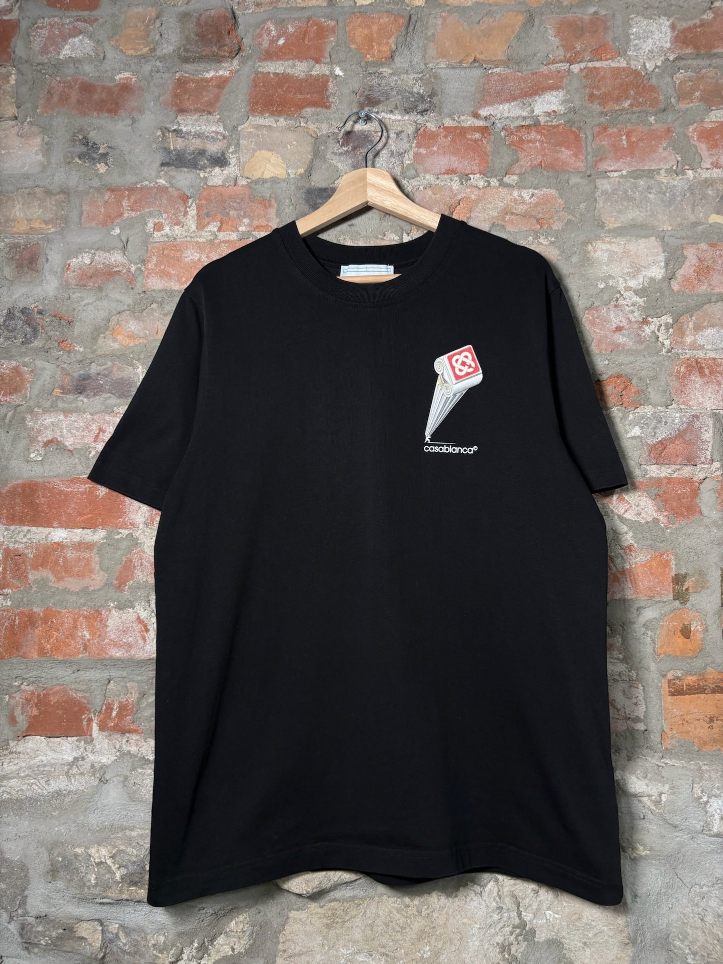 Casablanca Leaning Column Tee Sz M