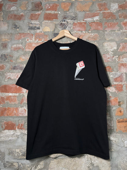 Casablanca Leaning Column Tee Sz M