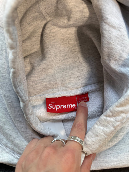 (L) Supreme Nan Goldin Misty & Jimmy Paulette Hoodie Grey