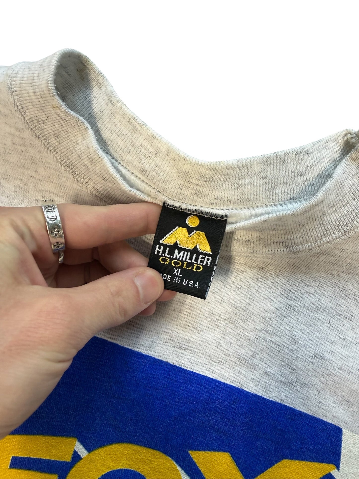 (XL) Vintage 1993 Fox Video Grey Crewneck