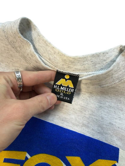 (XL) Vintage 1993 Fox Video Grey Crewneck