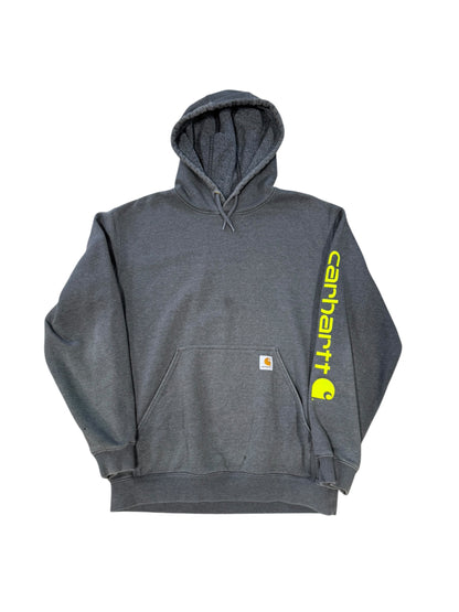 (L) Carhartt Workwear Neon Logo Hoodie