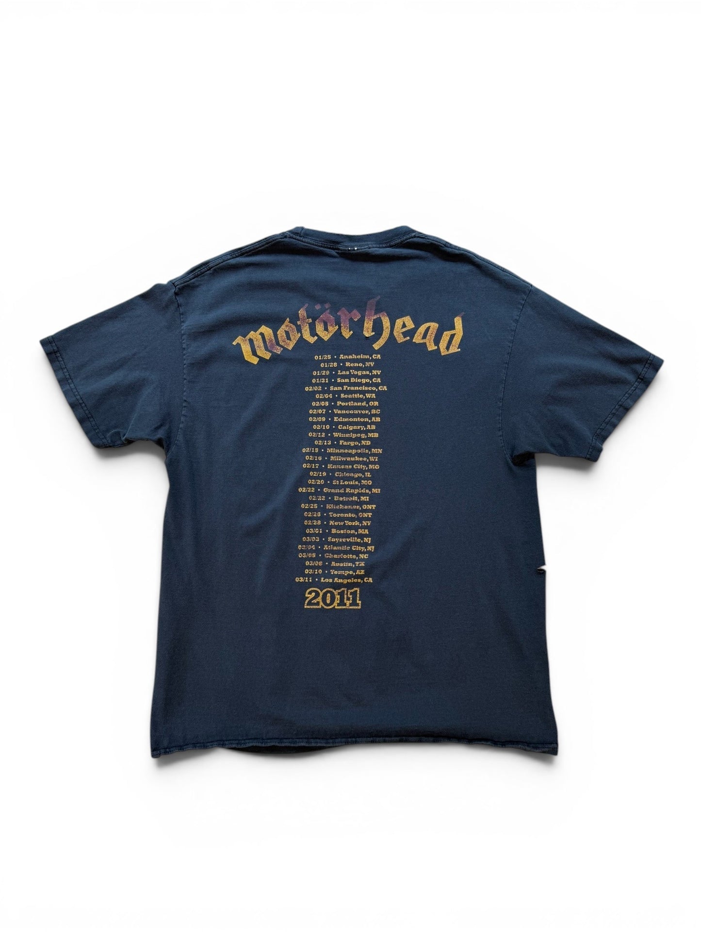 (L) Vintage 2000s Motörhead Band Tshirt