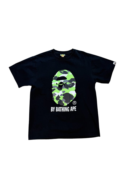(XL) Bape Multi Camo Big Ape Head Tee