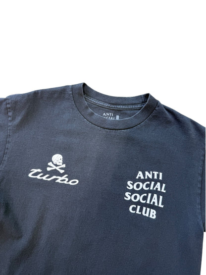 (M) Anti Social Social Club Turbo Black Tee