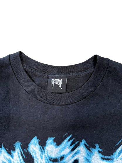 (S) Revenge Blue Window Spell Out Tee
