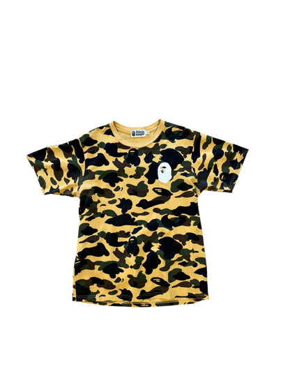 (M) Bape First Camo Logos T Shirt