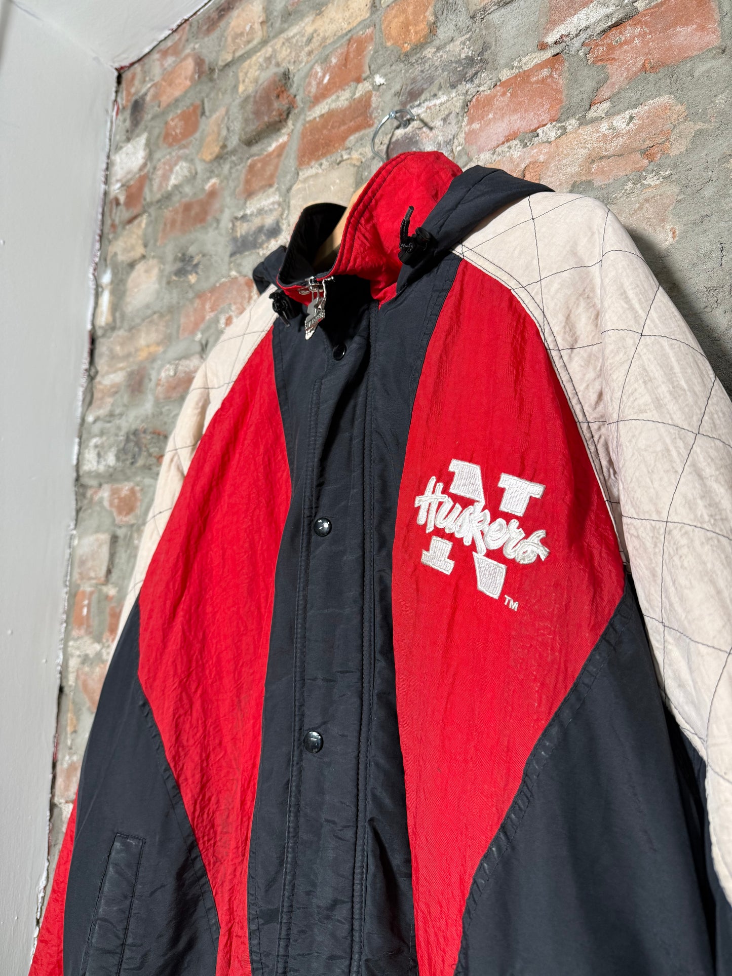 1990s Nebraska Huskers NFL Starter Jacket Sz XL