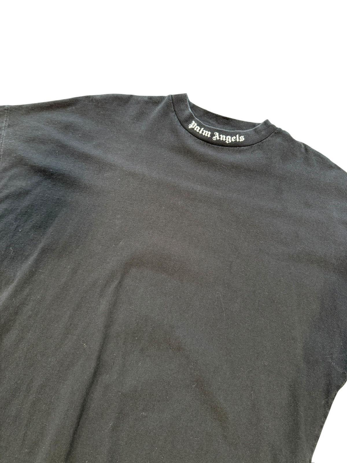 (M) Palm Angels Spell Out Black Tee