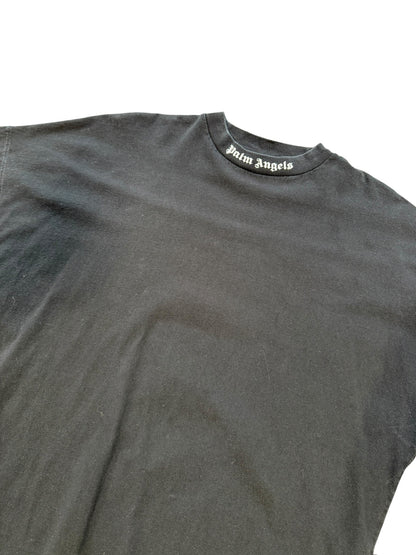 (M) Palm Angels Spell Out Black Tee