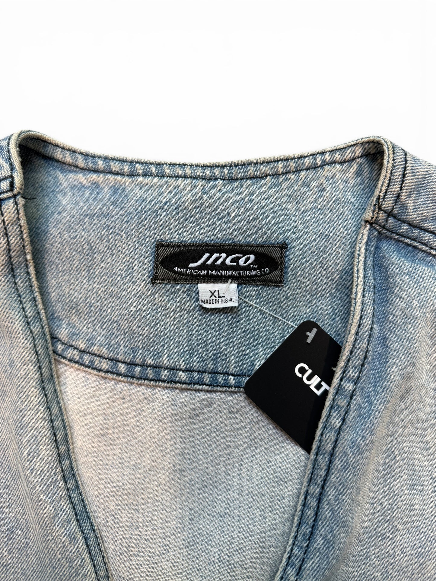 (XL) Vintage JNCO Denim Vest