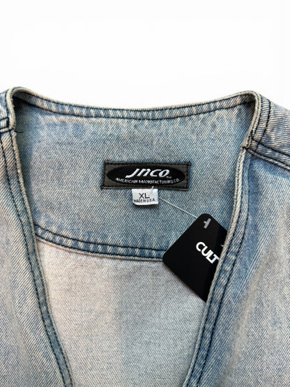 (XL) Vintage JNCO Denim Vest