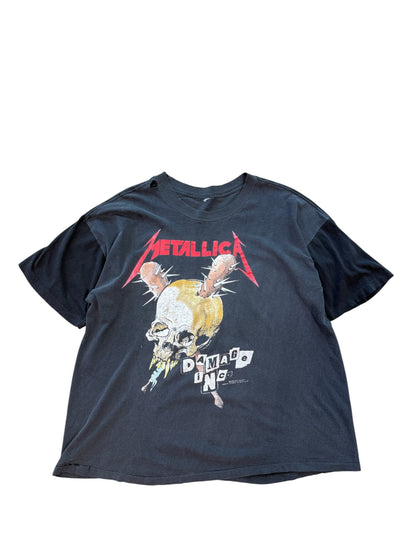 (XL) 1989 Metallica Pushead Damage Inc Tee