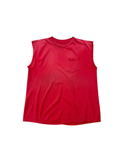 (XL) Vintage 1990s Marlboro Faded Cut Off Tshirt