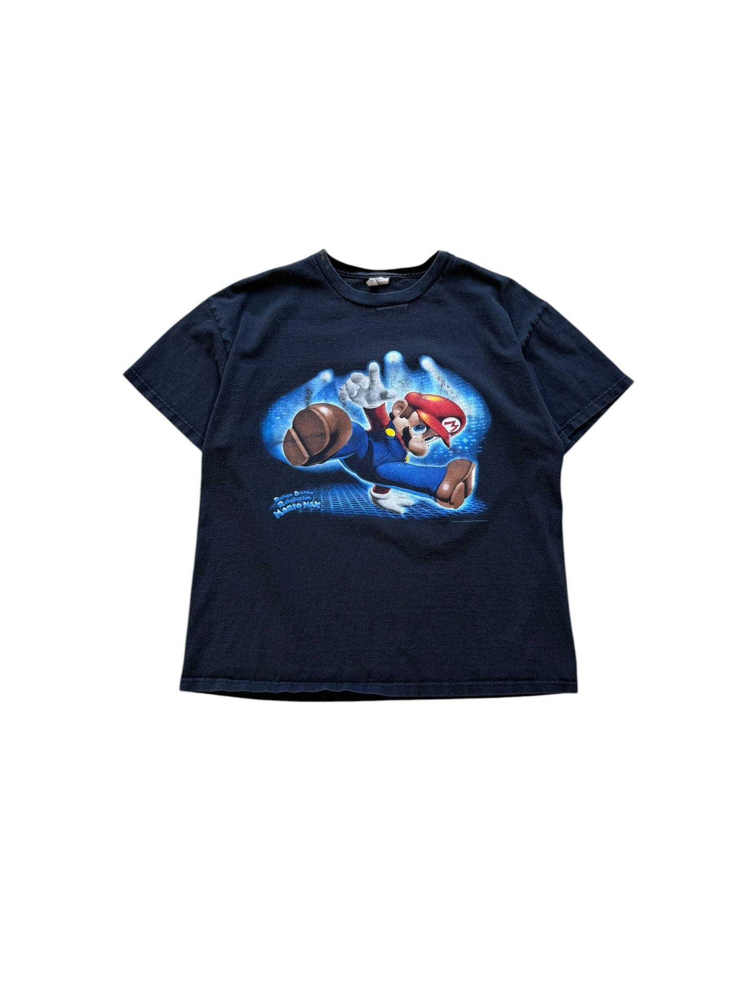 (L) 2005 Super Mario Nintendo Dance Revolution Tee