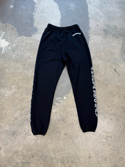 (XS) Chrome Hearts Spell Out Sweatpants