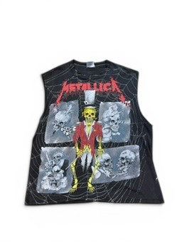 (XL) Vintage 1992 Metallica Ringmaster AOP Cutoff