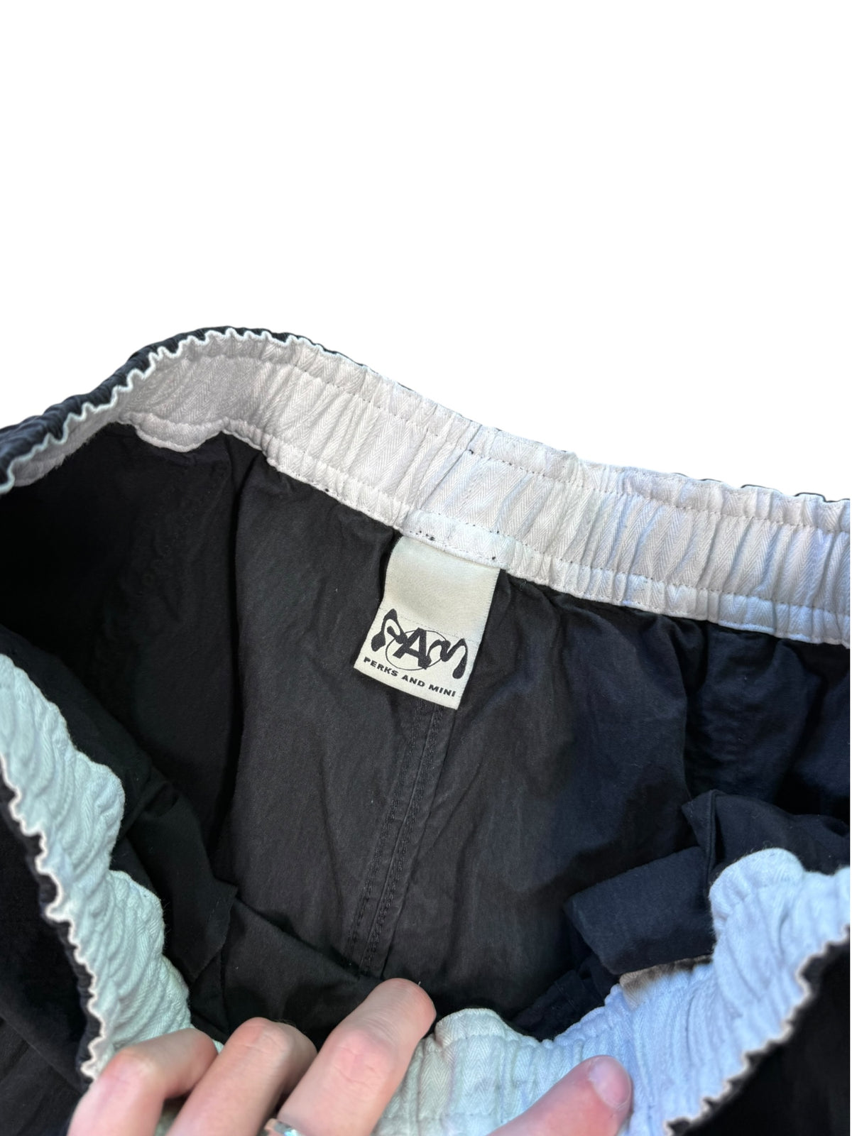 (XL) Perks And Mini Baggy Nylon Cargo Pants