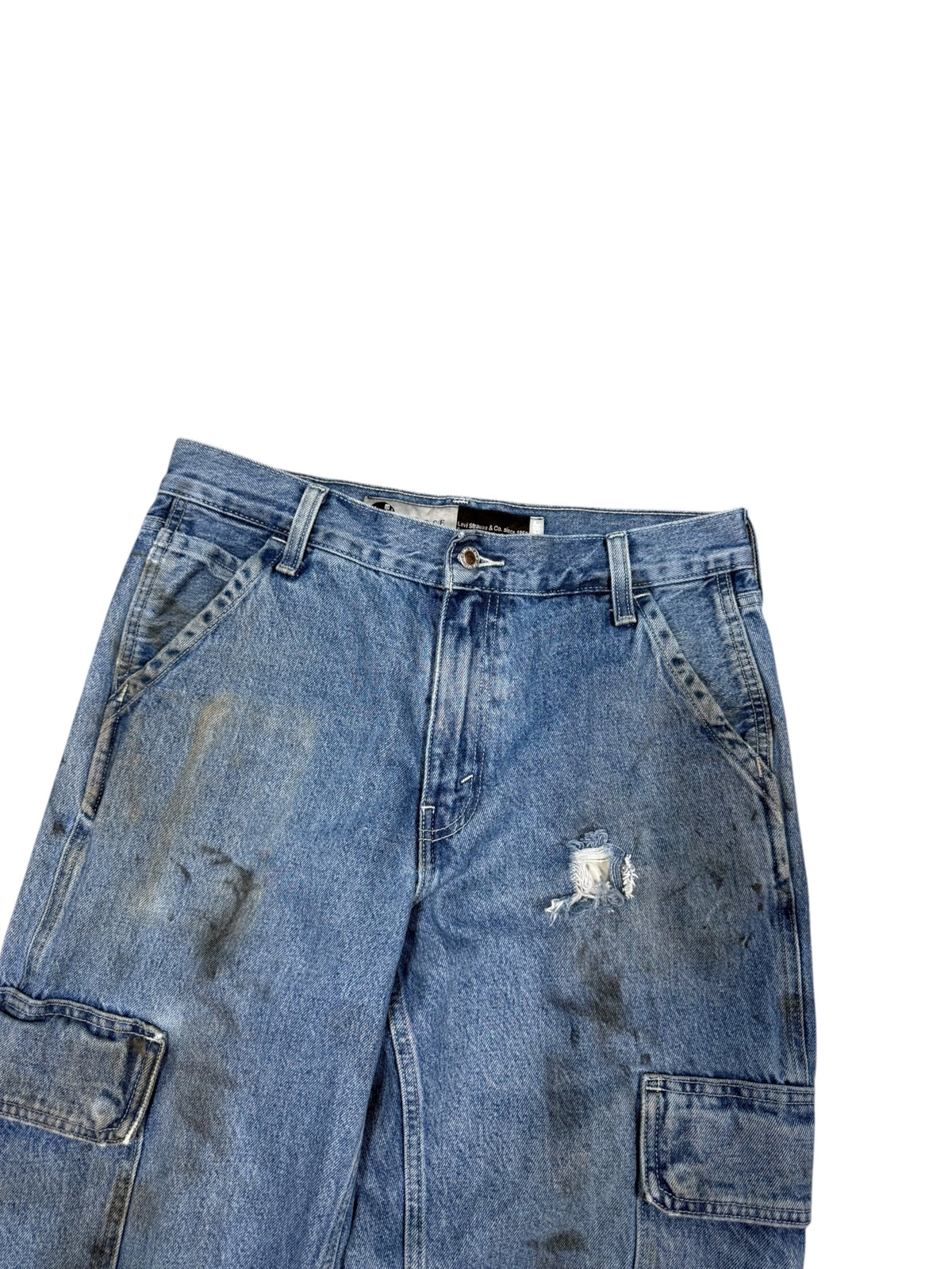 (30) Vintage Levi’s Cargo Denim Pants